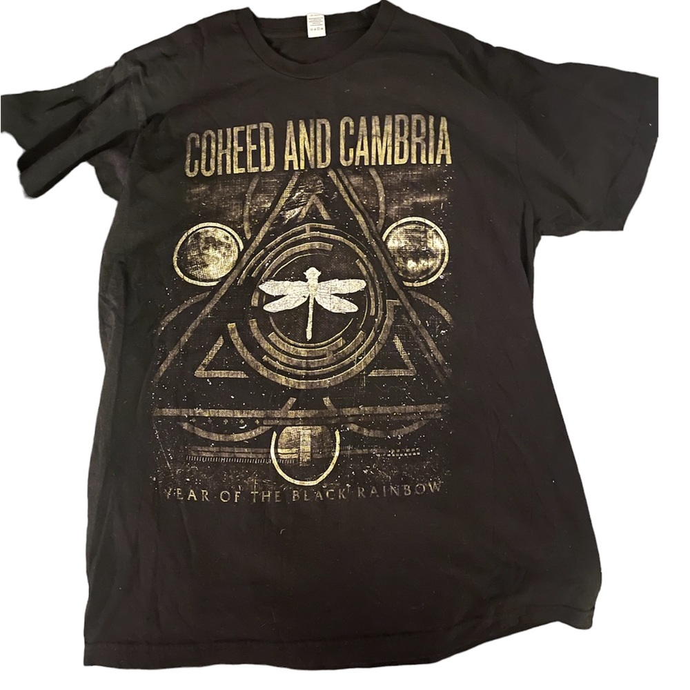 -Vintage- official COHEED & CAMBRIA 2010 “Year of the Black Rainbow” tour shirt